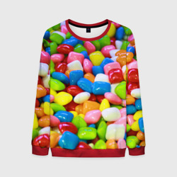 Мужской свитшот 3D Конфетки