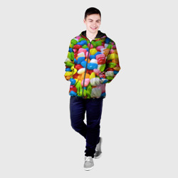 Мужская куртка 3D Конфетки - фото 2