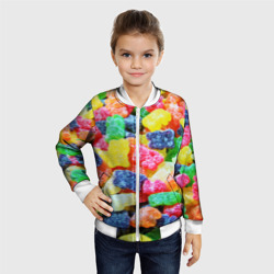 Детский бомбер 3D Мармеладные мишки - фото 2