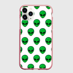 Чехол для iPhone 11 Pro Max матовый Пришелец