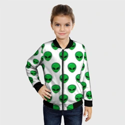 Детский бомбер 3D Пришелец - фото 2