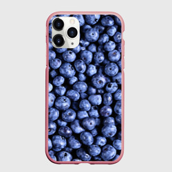Чехол для iPhone 11 Pro Max матовый Черника