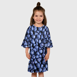 Детское платье 3D Черника - фото 2