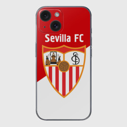 Чехол для iPhone 15 силиконовый с защитой камеры Севилья