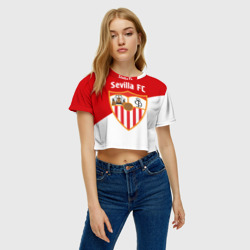 Женская футболка Crop-top 3D Севилья - фото 2