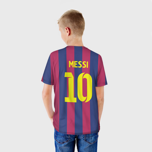 Детская футболка 3D Messi, цвет 3D печать - фото 4