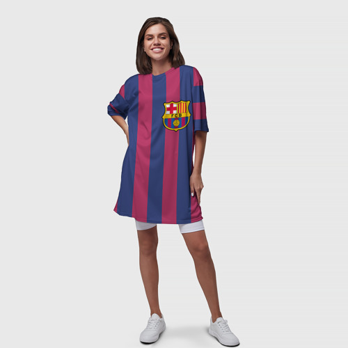 Платье-футболка 3D Messi, цвет 3D печать - фото 5