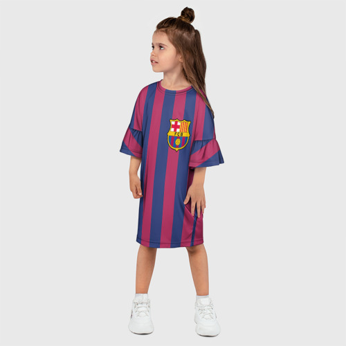 Детское платье 3D Messi, цвет 3D печать - фото 3