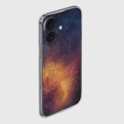 Чехол для iPhone 16 силиконовый с защитой камеры Космос - фото 2