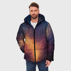Мужская зимняя куртка 3D Космос - фото 2