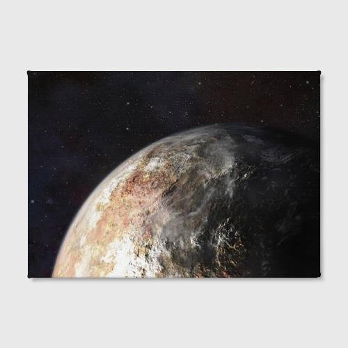 Холст прямоугольный Плутон, цвет 3D печать - фото 2