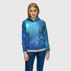 Женская толстовка 3D Космос - фото 2