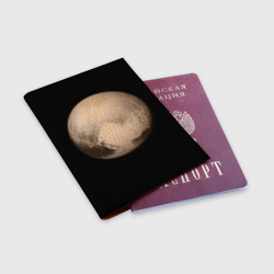 Обложка для паспорта матовая кожа Плутон - фото 2