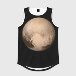 Мужская спортивная майка 3D Плутон