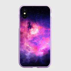 Чехол для iPhone XS Max матовый Космос