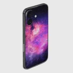 Чехол для iPhone 16 силиконовый с защитой камеры Космос - фото 2