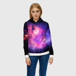 Женская толстовка 3D Космос - фото 2