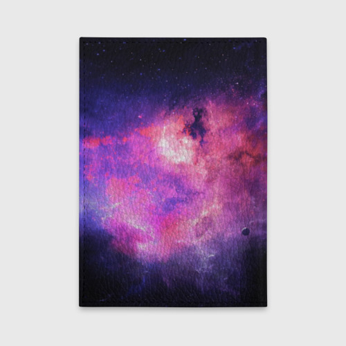 Обложка для автодокументов Космос, цвет черный - фото 2