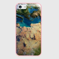 Чехол для iPhone 5/5S матовый Земля