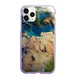 Чехол для iPhone 11 Pro Max матовый Земля
