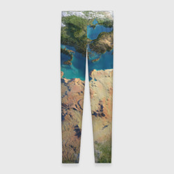 Леггинсы 3D Земля
