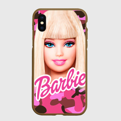 Чехол для iPhone XS Max матовый Барби