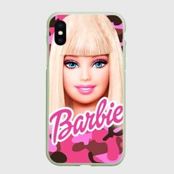 Чехол для iPhone XS Max матовый Барби