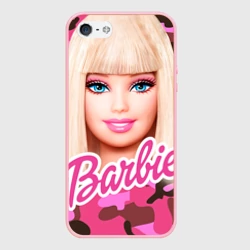 Чехол для iPhone 5/5S матовый Барби