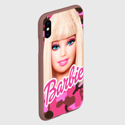 Чехол для iPhone XS Max матовый Барби - фото 2