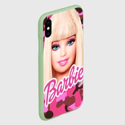 Чехол для iPhone XS Max матовый Барби - фото 2