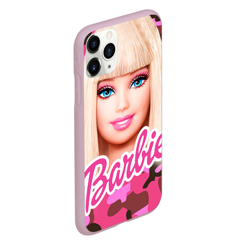 Чехол для iPhone 11 Pro матовый Барби, цвет розовый - фото 3