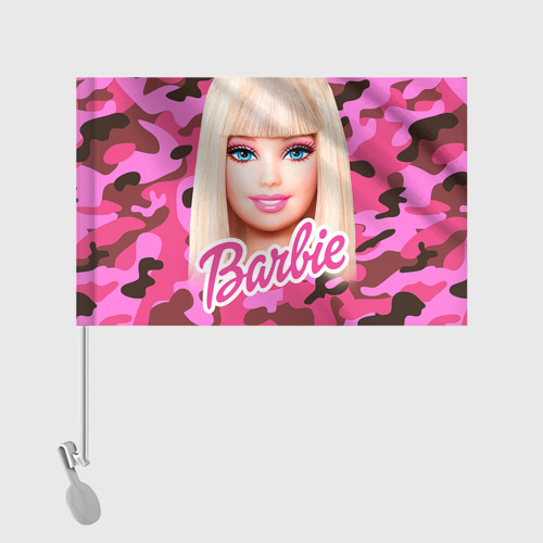 Флаг для автомобиля Барби - фото 2