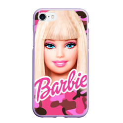 Чехол для iPhone 7/8 матовый Барби