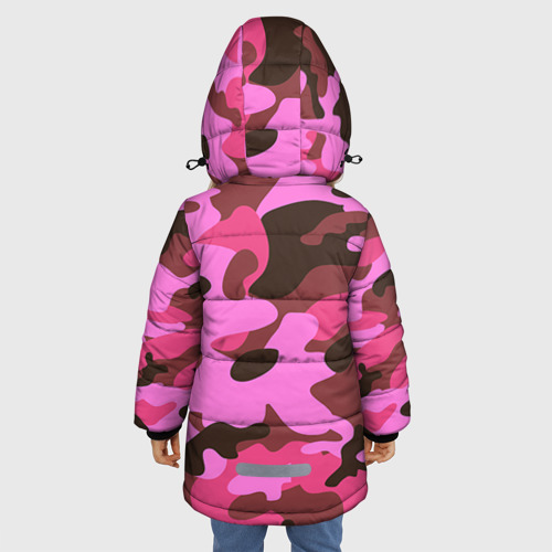 Зимняя куртка для девочек 3D Барби, цвет светло-серый - фото 4