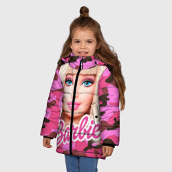 Зимняя куртка для девочек 3D Барби - фото 2