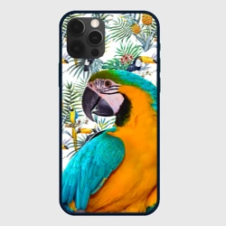 Чехол для iPhone 12 Pro Попугаи