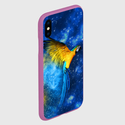 Чехол для iPhone XS Max матовый Попугаи - фото 2