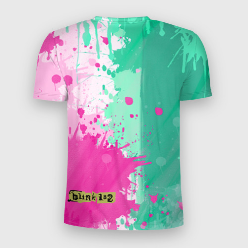 Мужская футболка 3D Slim Blink 182, цвет 3D печать - фото 2