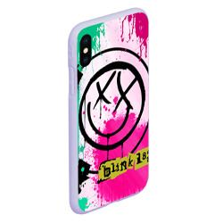 Чехол для iPhone XS Max матовый Blink 182 - фото 2