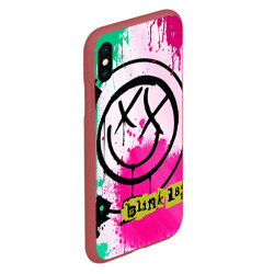 Чехол для iPhone XS Max матовый Blink 182 - фото 2