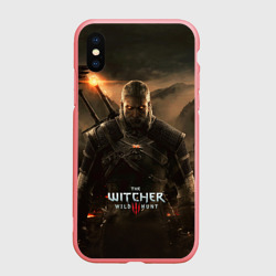 Чехол для iPhone XS Max матовый Wild hunt