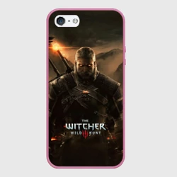 Чехол для iPhone 5/5S матовый Wild hunt
