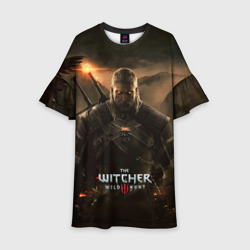 Детское платье 3D Wild hunt