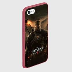 Чехол для iPhone 5/5S матовый Wild hunt - фото 2