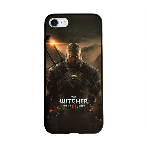 Чехол для Apple iPhone 8 силиконовый глянцевый Wild hunt Фото 01 Чехол для Apple iPhone 8 силиконовый глянцевый Wild hunt Фото 01