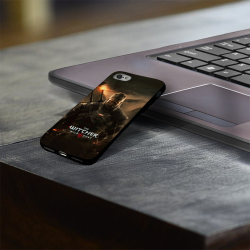 Чехол для Apple iPhone 8 силиконовый глянцевый Wild hunt Фото 01 Чехол для Apple iPhone 8 силиконовый глянцевый Wild hunt Фото 01
