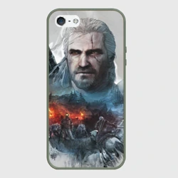 Чехол для iPhone 5/5S матовый Witcher
