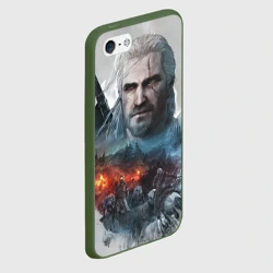 Чехол для iPhone 5/5S матовый Witcher - фото 2