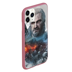 Чехол для iPhone 11 Pro матовый Witcher - фото 2