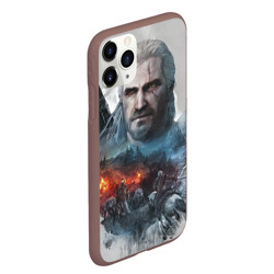 Чехол для iPhone 11 Pro Max матовый Witcher - фото 2